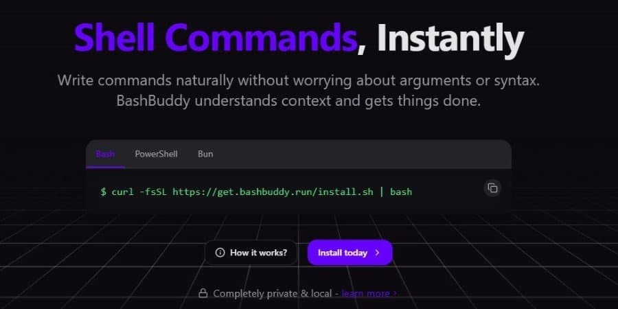 Bashbuddy.run